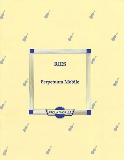 Ries Perpetuum Mobile Vla/piano(arnold)