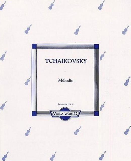 Tchaikovsky Melodie Viola & Piano