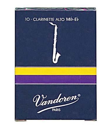 Vandoren Traditional Alto Clarinet Reeds (Box of 10)