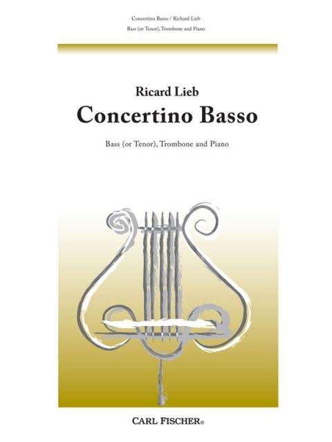 Lieb - Concertino Basso Bass Trombone/piano