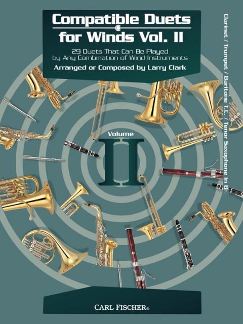 Compatible Duets For Winds Vol 2 Cla/tpt/tsax