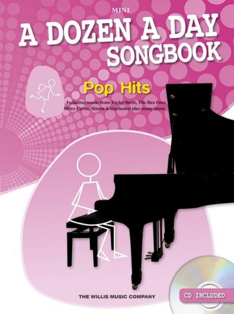 A Dozen A Day Songbook Pop Hits Mini Bk/cd