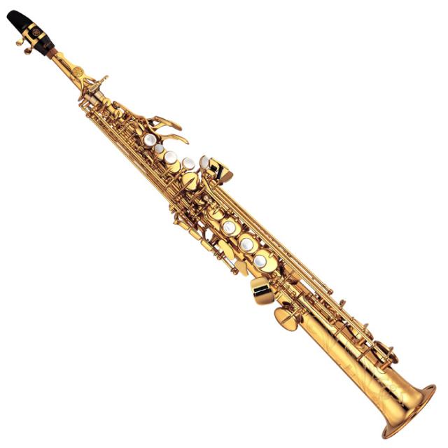 Yamaha YSS-875 EXHG MK2Custom Soprano Saxophone (Gold Lacquer)