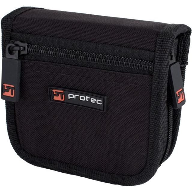 Protec Trombone Mouthpiece Pouch - 2 Piece (Nylon) Zip Closure