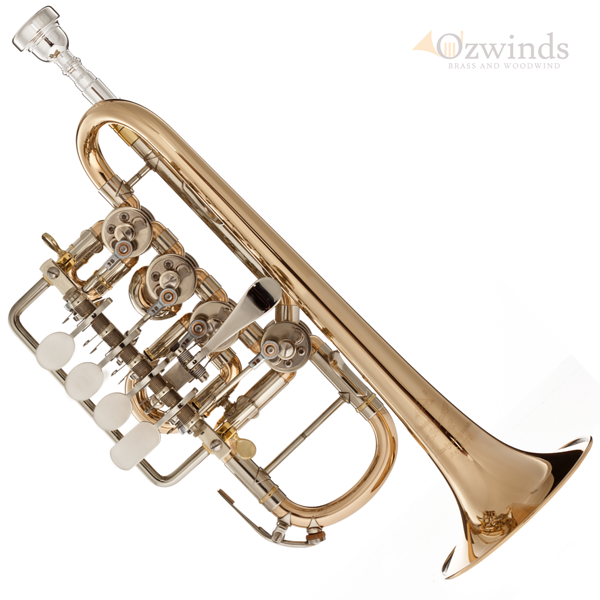 Scherzer 8111G-2-0 Piccolo Trumpet (Lacquered)