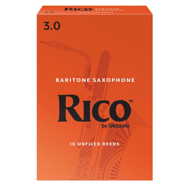 Rico Baritone Sax Reeds by D'Addario (Box of 10)